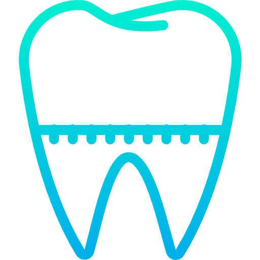 Crown mouth crown dental icon