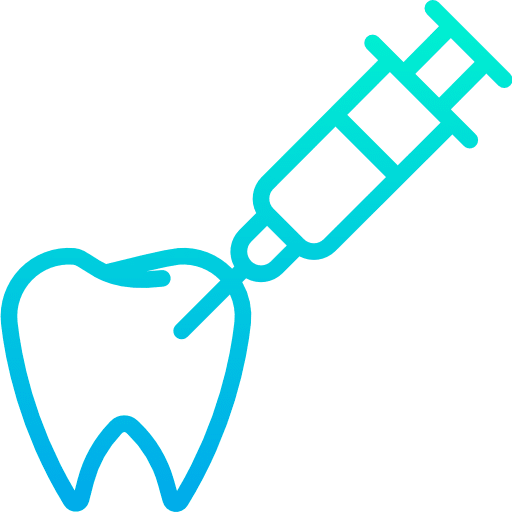 Syringe anesthesia syringe medical icon