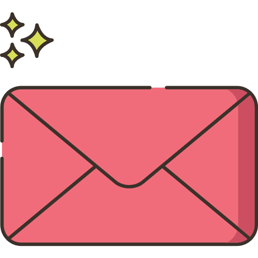 Email interface envelope communications icon