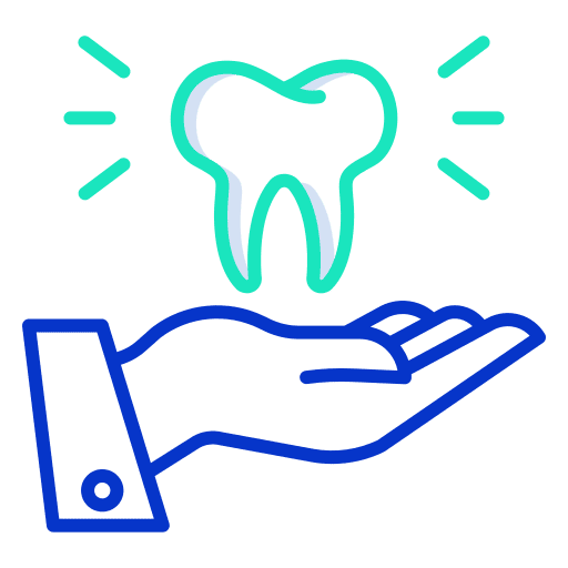 Dental care dental care teeth dental icon