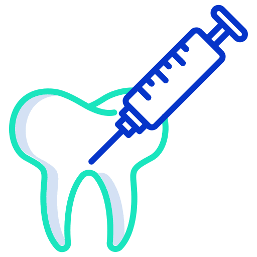 Anesthesia healthcare and medical medical tooth icon
