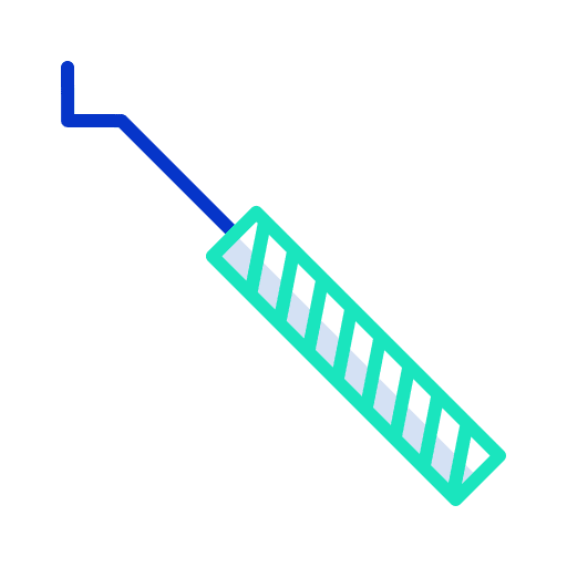 Dental probe healthcare and medical hygiene dental probe icon