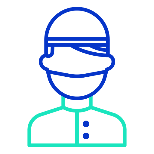 Dentist surgeon professions and jobs profession icon