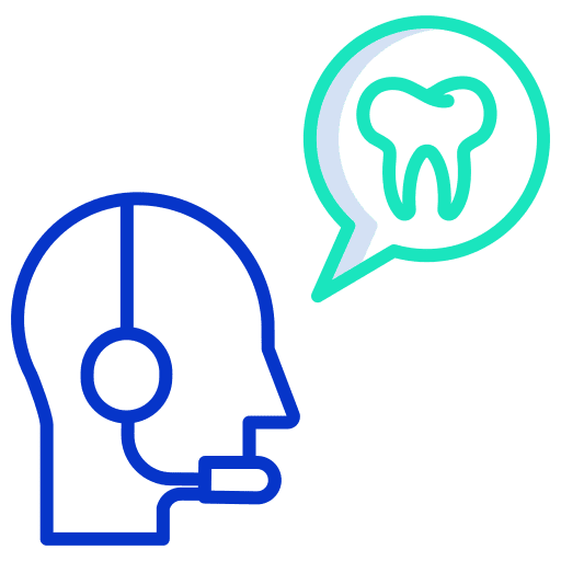 Assistance assistance dentist worker icon