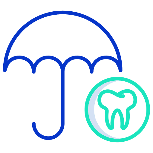 Insurance dental insurance health care icon