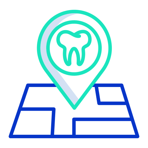 Location dental care dentist placeholder icon