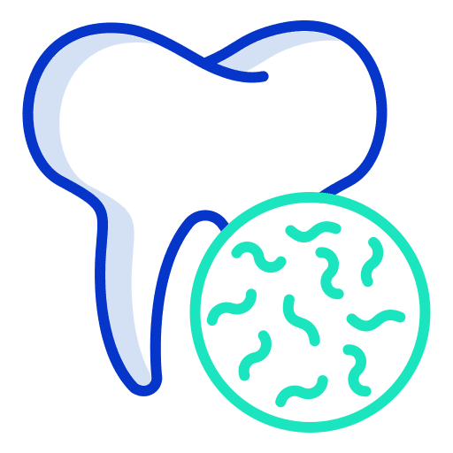 Tooth odontology dental premolar icon