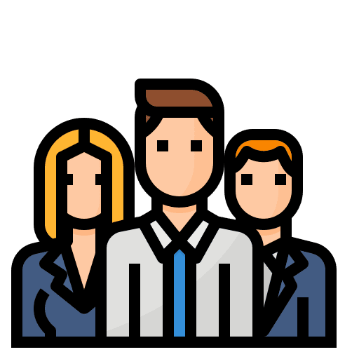 Team people team professions and jobs icon