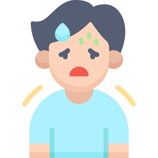 Weakness debility sick weakness icon