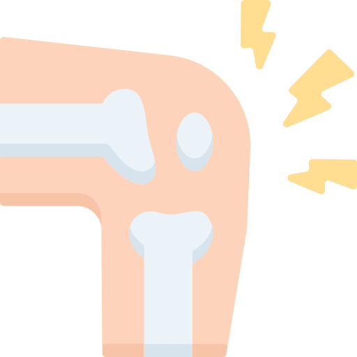 Pain in joints arthritis healthcare and medical illness icon