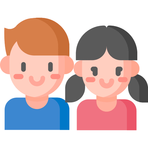 Children avatar girl children icon
