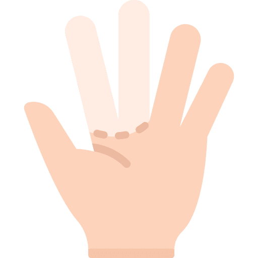 Loss of colour in fingers sick illness covid icon Loss of colour in fingers sick illness covid icon