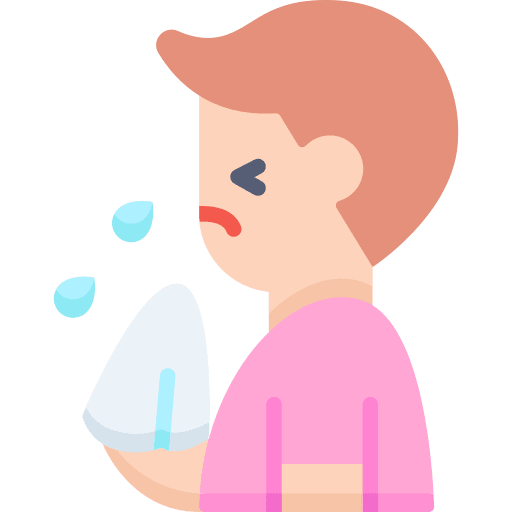 Sneezing man caucasian illness icon Sneezing man caucasian illness icon