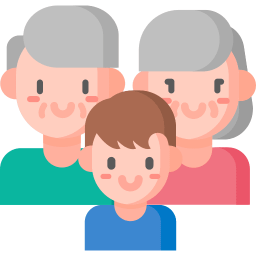 Grandparents kid and baby people grandparents icon Grandparents kid and baby people grandparents icon