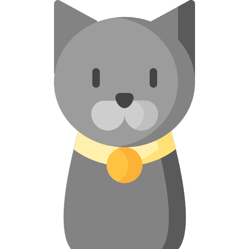 Cat domestic pet animals icon Cat domestic pet animals icon