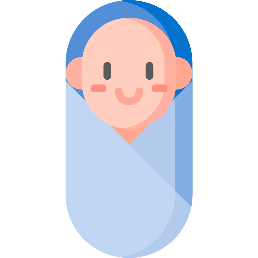 Infant kid and baby newborn childhood icon Infant kid and baby newborn childhood icon