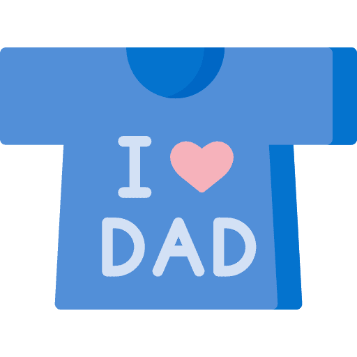 Tshirt clothes tshirt dad icon Tshirt clothes tshirt dad icon