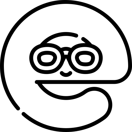 E lowercase vowel alphabet icon