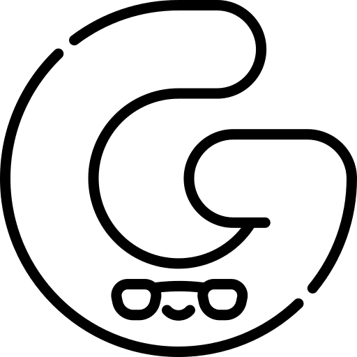 G abecedary alphabet g icon