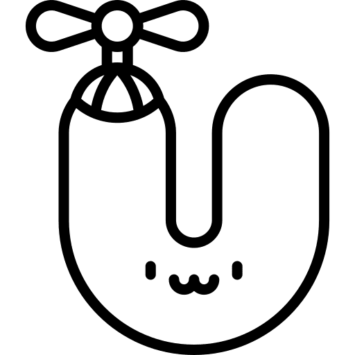 U abecedary vowel learn icon