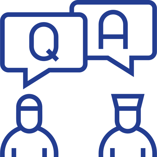 Question user question education icon Question user question education icon