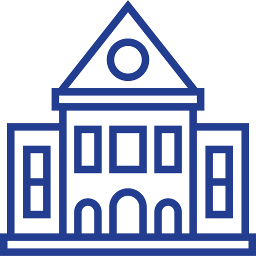 University education university architecture and city icon University education university architecture and city icon