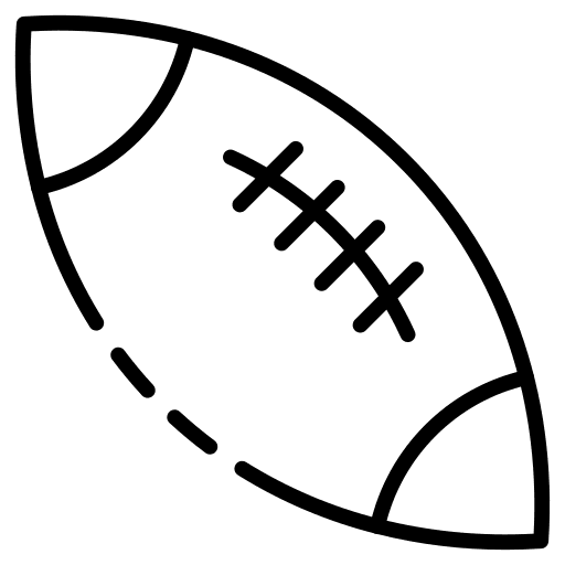 Rugby rugby rugby ball american football icon