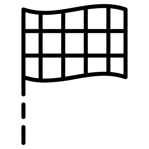 Checkered flag checkered flag sports and competition flags icon