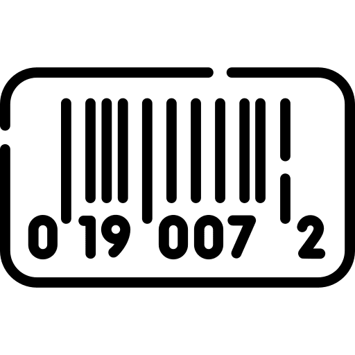 Barcode information scan product icon