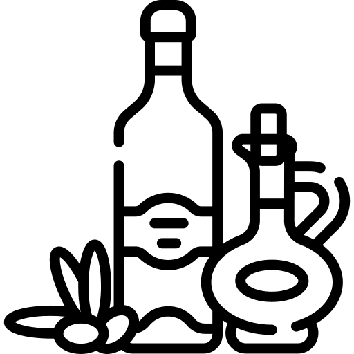 Oil sauce bottle oil icon