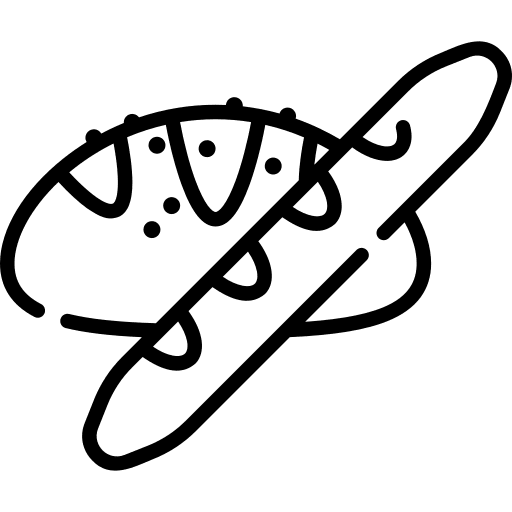 Bread bakery bread baguette icon Bread bakery bread baguette icon