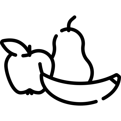 Fruit banana vegan fruit icon Fruit banana vegan fruit icon