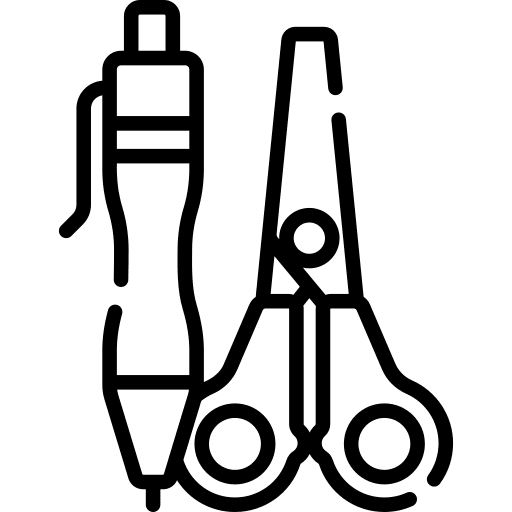 Stationery stationery pen scissors icon Stationery stationery pen scissors icon