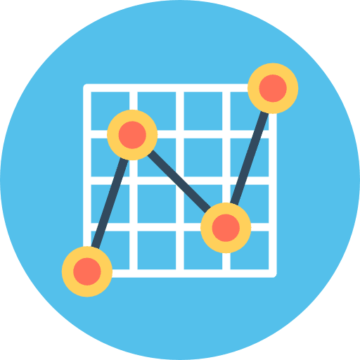 Analytics bar chart analytics business icon