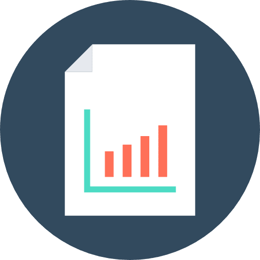 Analytics business profits seo and web icon