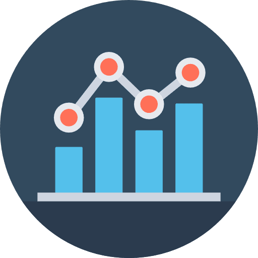 Analytics profit stats statistics icon