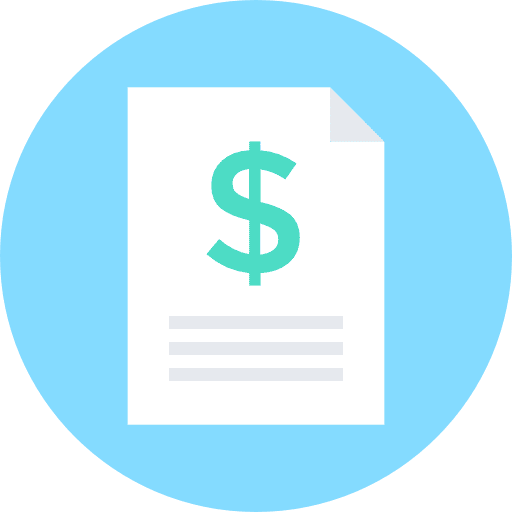 Contract interface patent education icon