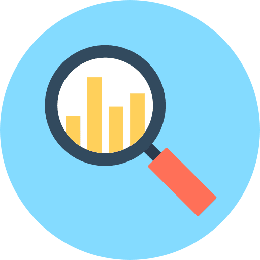 Analytics analytics seo and web statistics icon