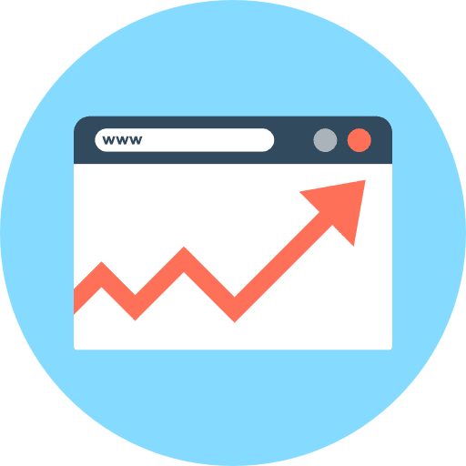 Browser web page website seo and web icon