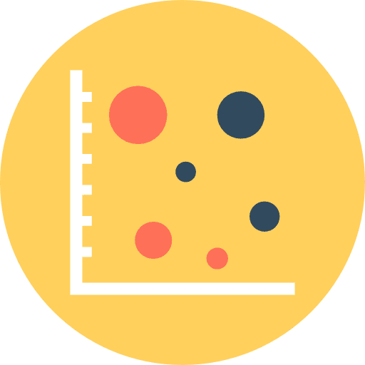 Analytics seo and web bar chart analytics icon