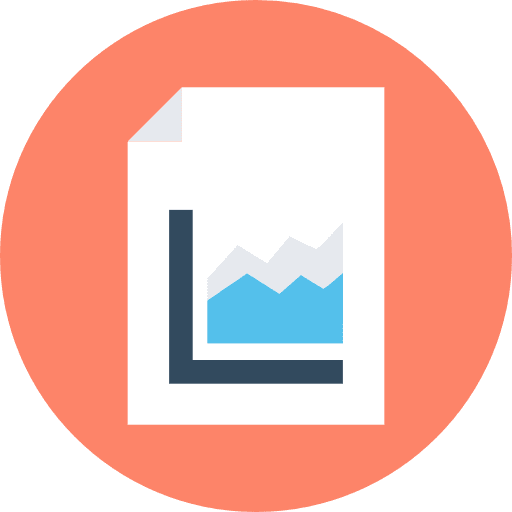Analytics statistics analytics profits icon