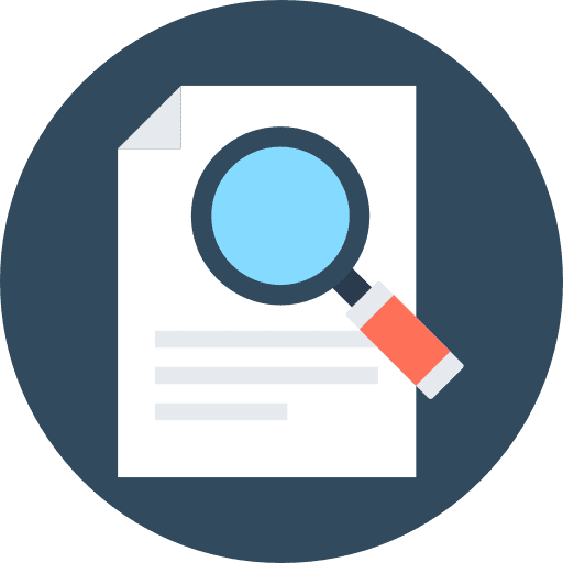 Search file search seo and web icon