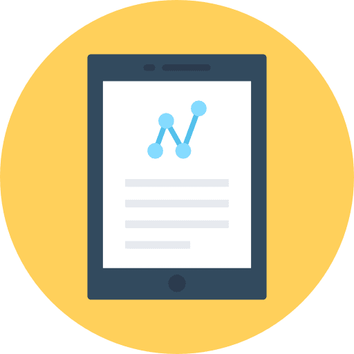 Analytics bar chart statistics seo and web icon