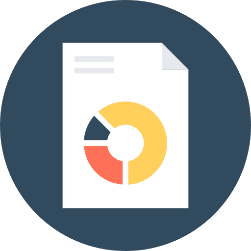 Analytics seo and web analytics statistics icon