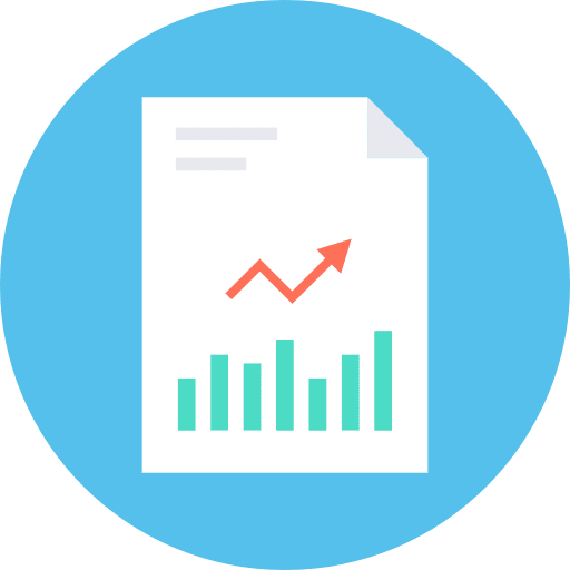 Analytics stats analytics bar chart icon