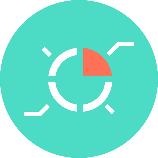 Analytics stats business profits icon