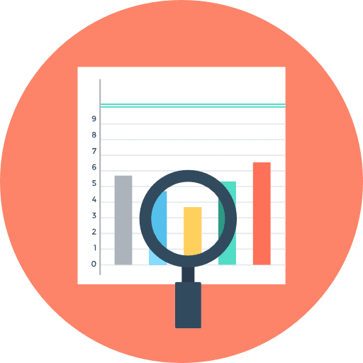 Analytics stats statistics profits icon