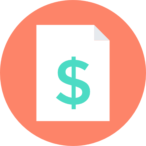 Contract degree contract education icon