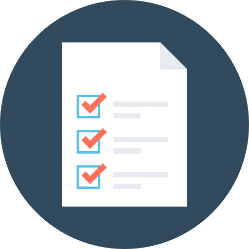 Tasks checking tick tasks icon