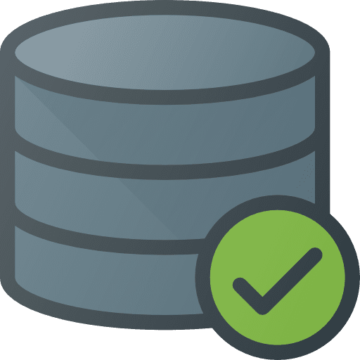 Database network technology ui icon